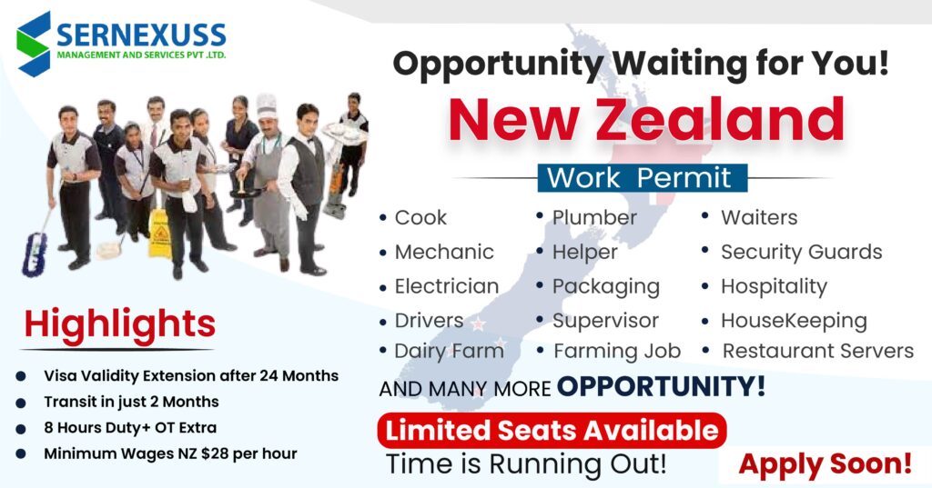 New Zealand Work Permit 7484