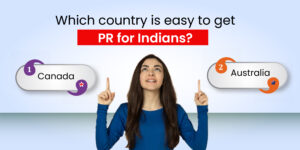 Which country is easy to get PR for Indians? 