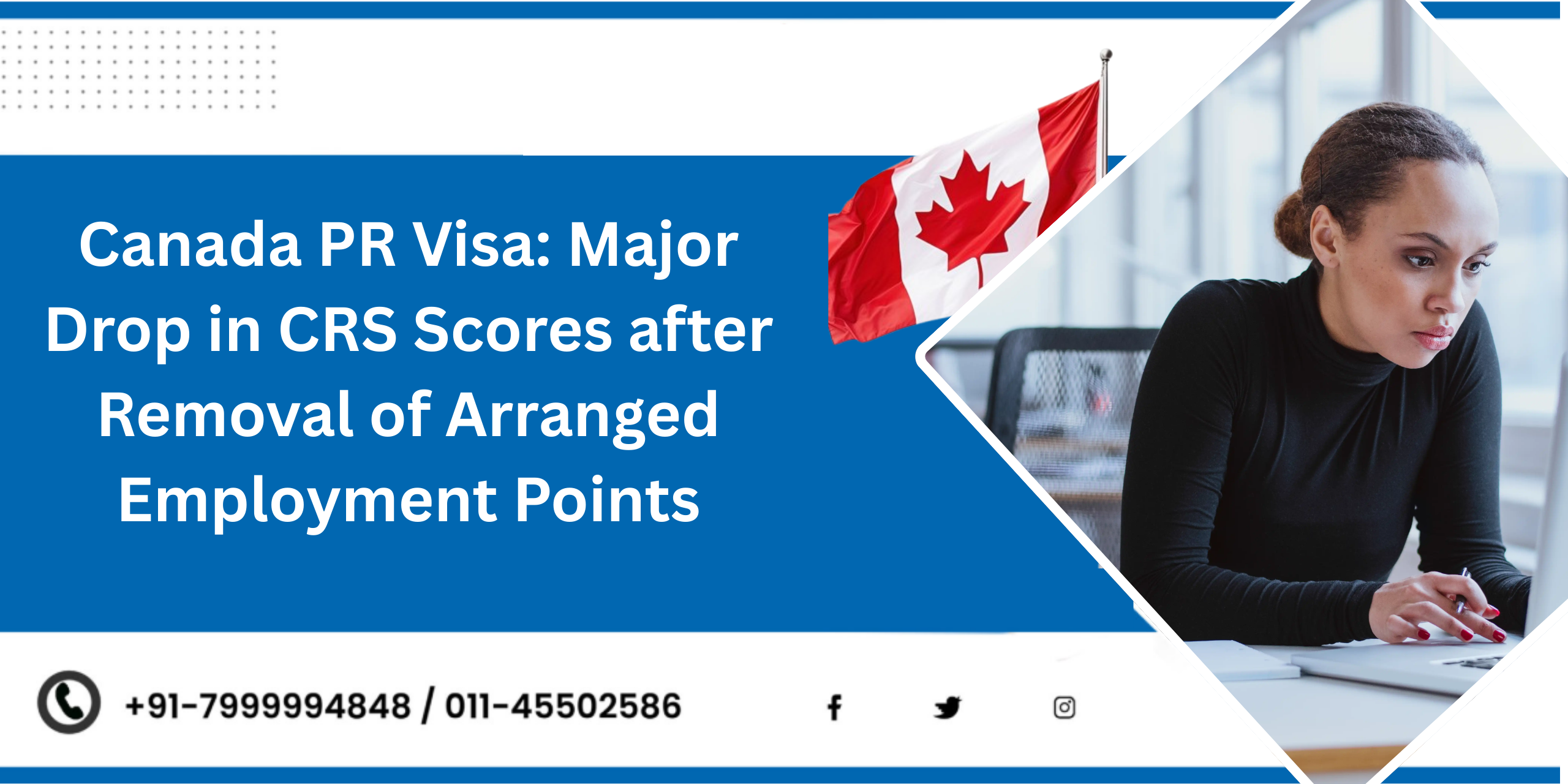 Canada PR Visa: Major Drop in CRS Score