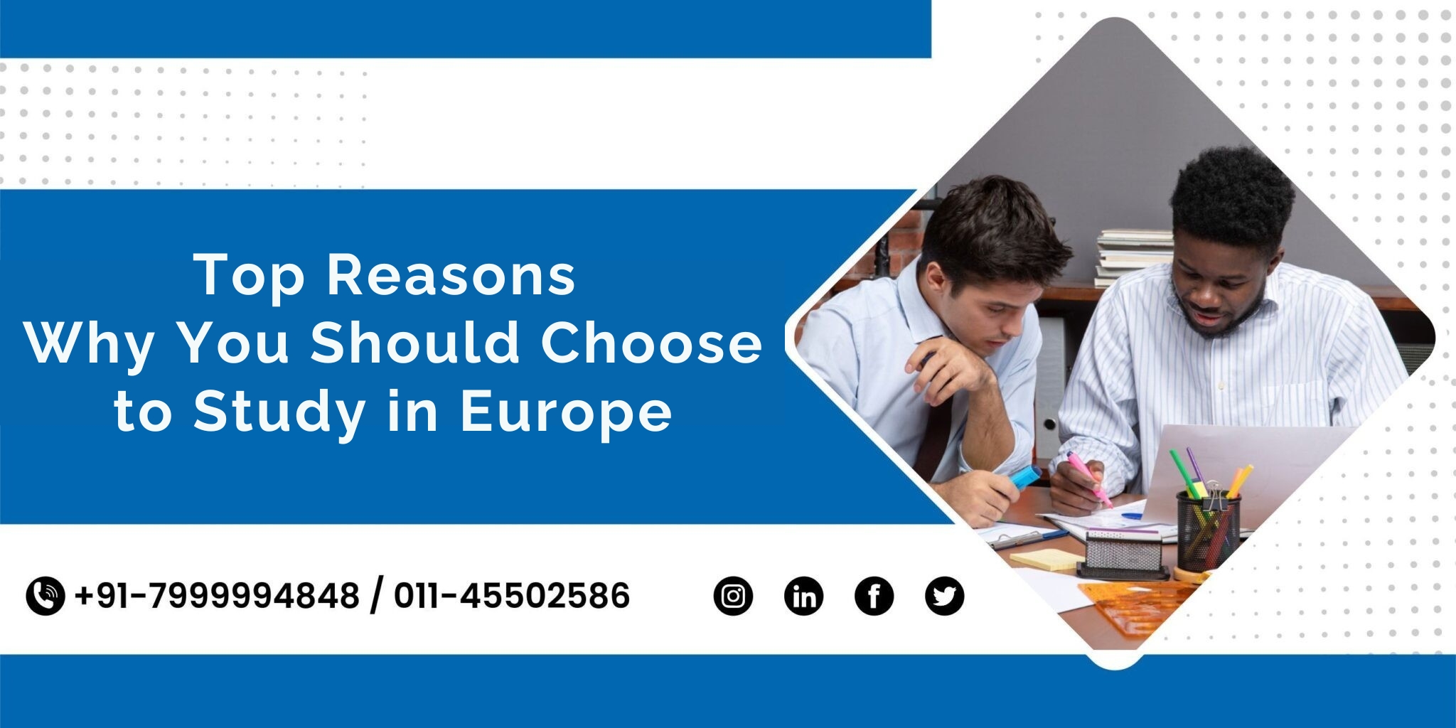 Top Reasons Why You Should Choose to Study in Europe