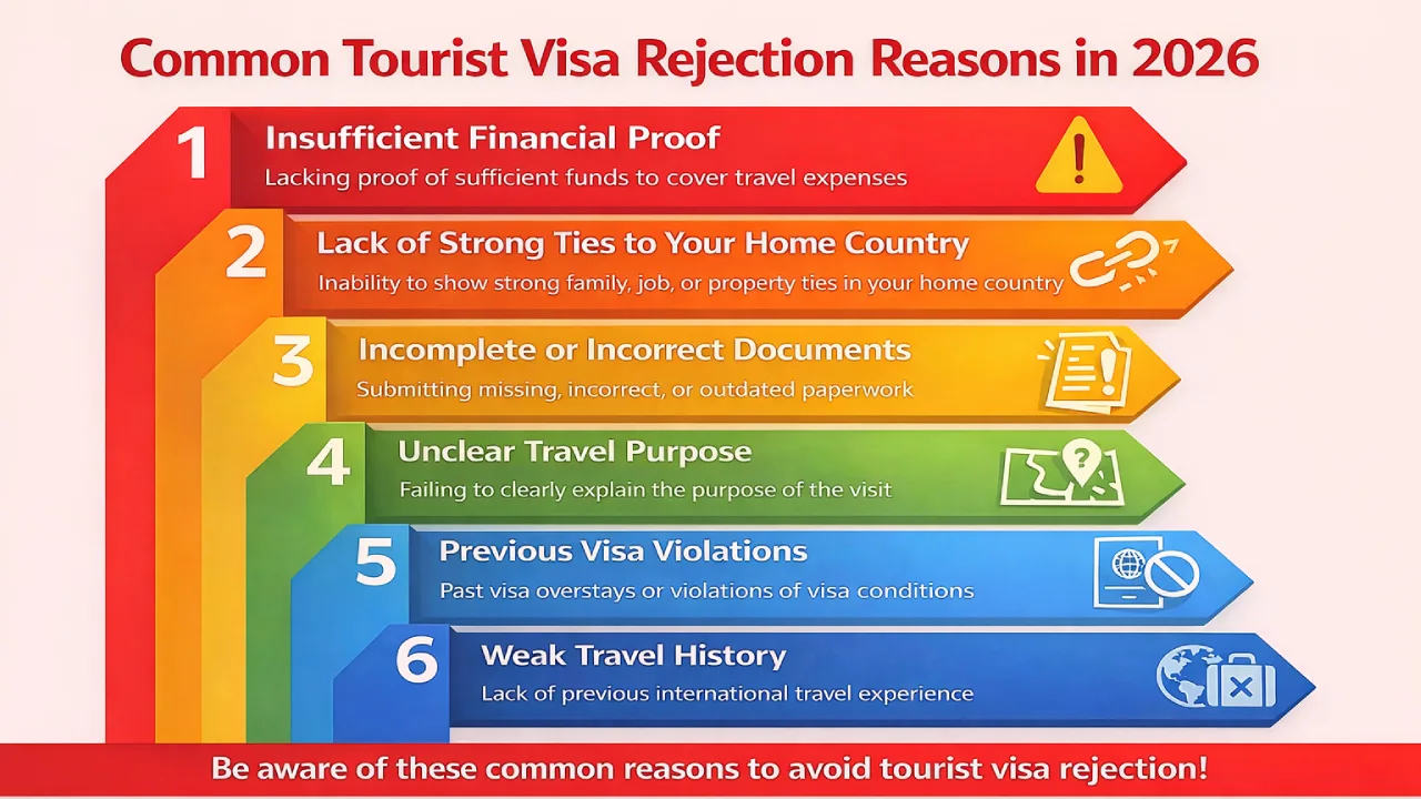 Tourist Visa Rejection