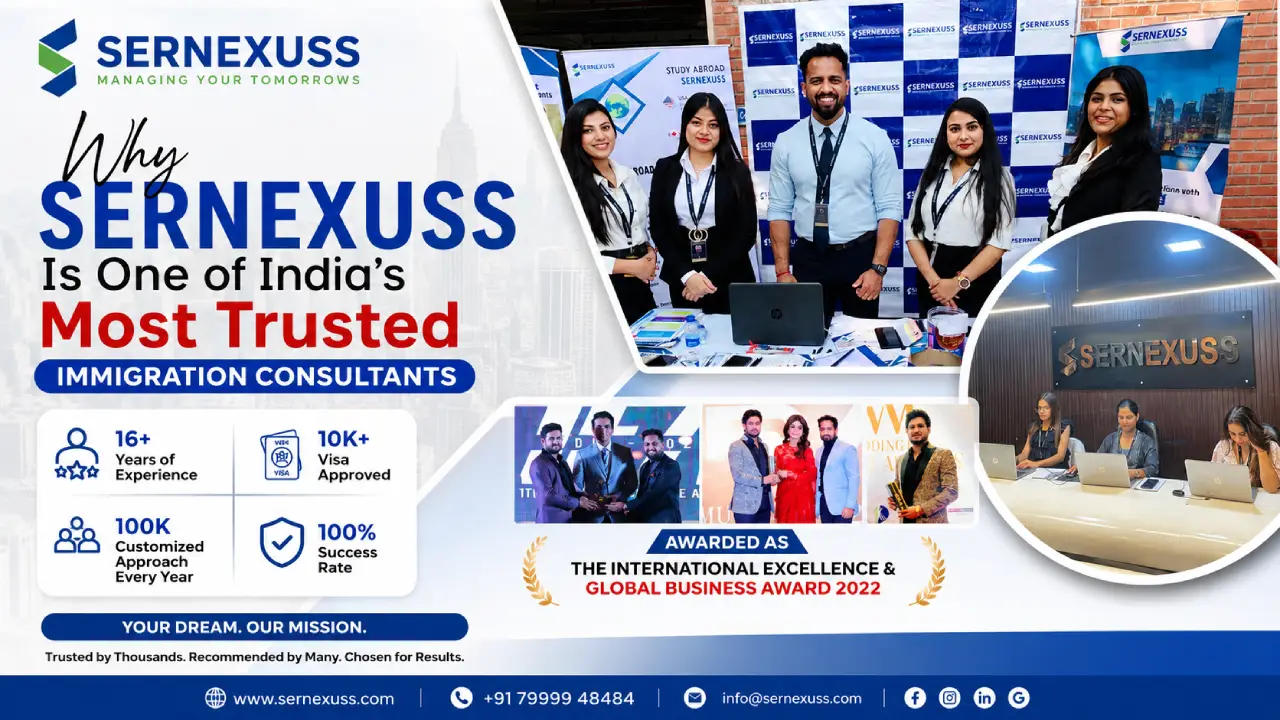 Why Sernexuss Is One of India’s Most Trusted Immigration Consultants