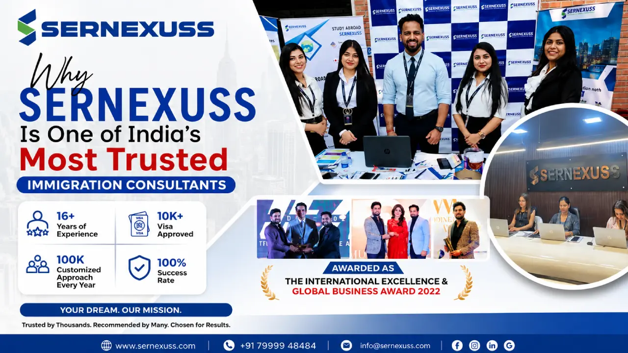 Why Sernexuss Is One of India’s Most Trusted Immigration Consultants