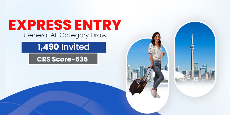 Express Entry Draw Sent 1,490 PR Invitations