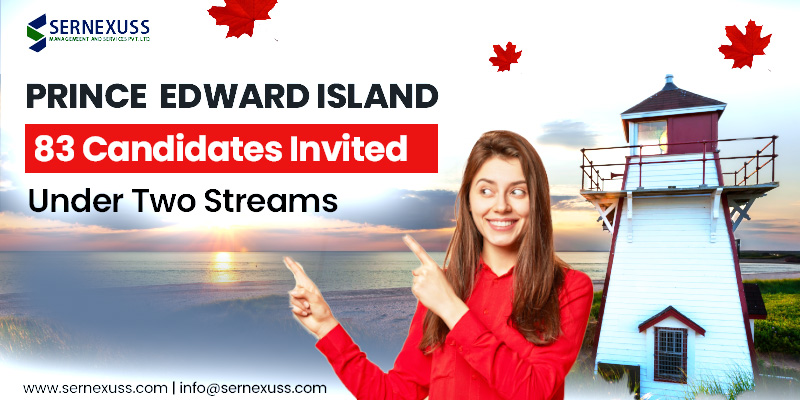 Prince Edward Island Draw Issued 83 Immigration Invitations