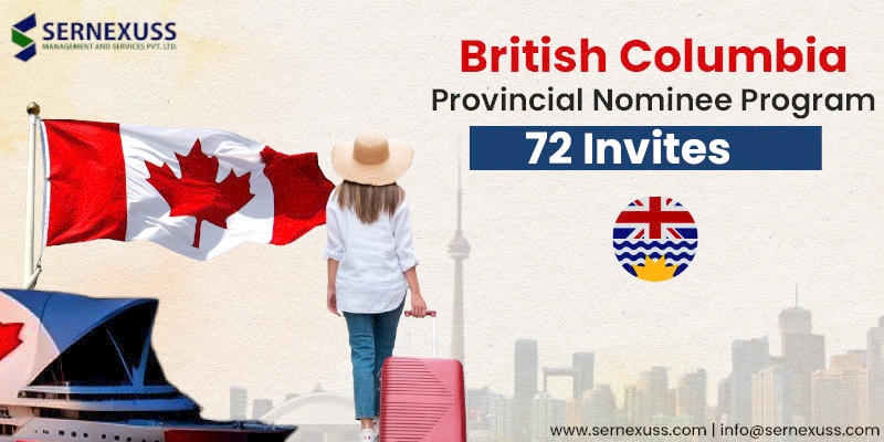 British Columbia PNP Draw Issued More Than 67 PR Invitation.