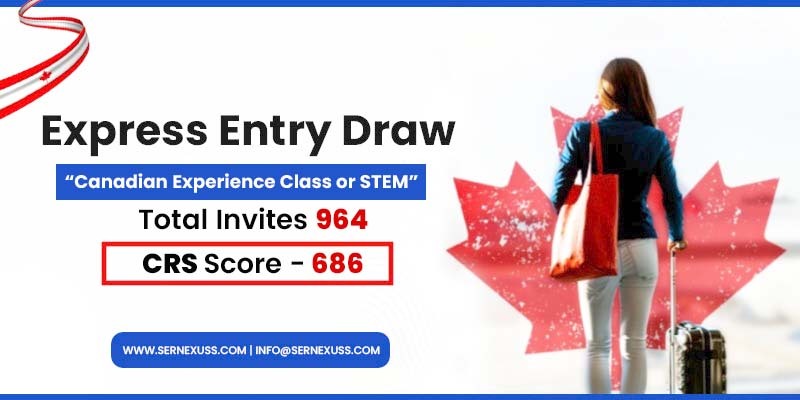 Express Entry Draw Sent 964 Permanent Residency Invitations