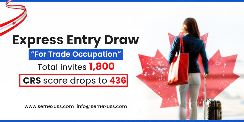 Express Entry Draw Sent 1,800 PR Invitations