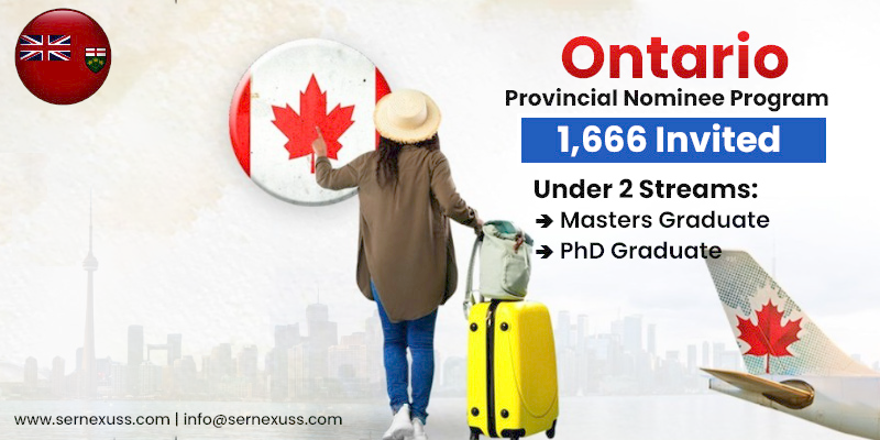 Ontario-OINP Draws Sent 1,666 PR Invitations