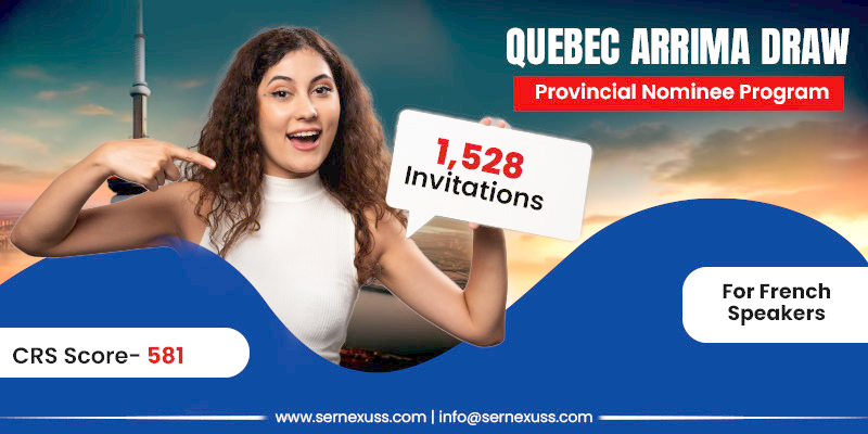 Quebec Arrima Draw Sent 1,528 PR Invitations