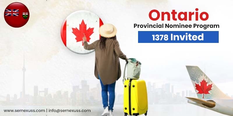 Ontario-OINP Draw Sent Out 1378 PR Invitations