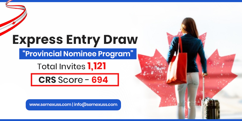 Express Entry draw sent 1,121 PR Invitations