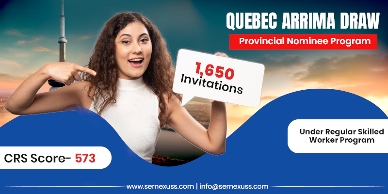 Quebec Arrima Draw Sent out 1,650 PR Invitations