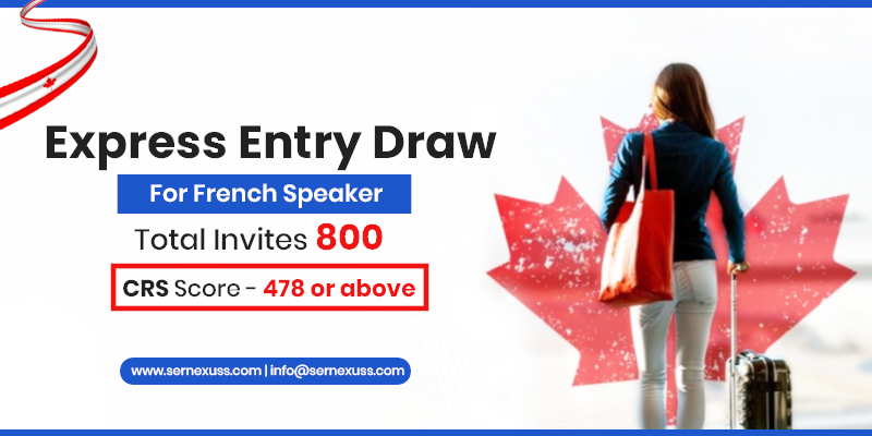 Express Entry Draw Sent 800 PR Invitations