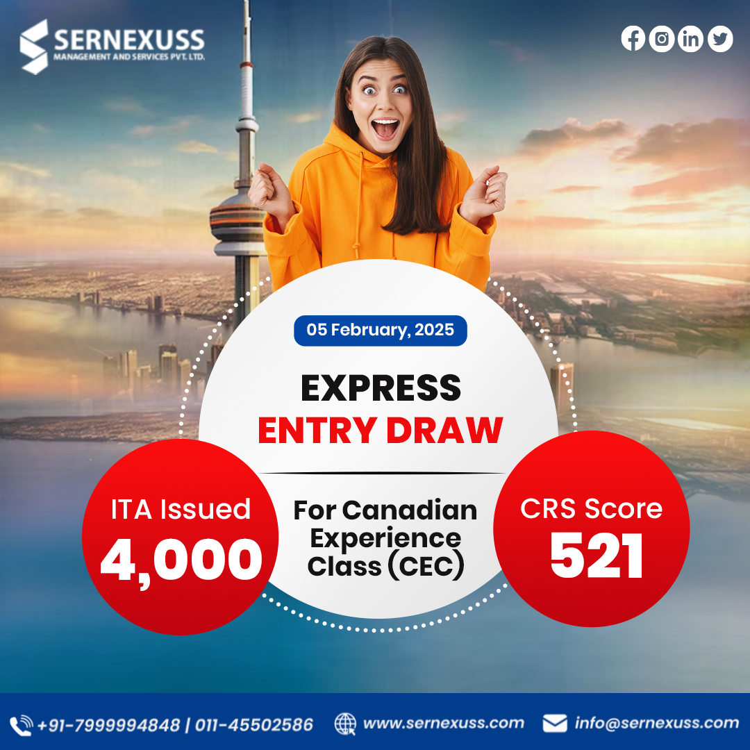 Express Entry Draw Sent 4,000 Permanent Residency Invitations