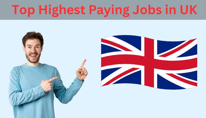 Top Highest Paying Jobs in UK